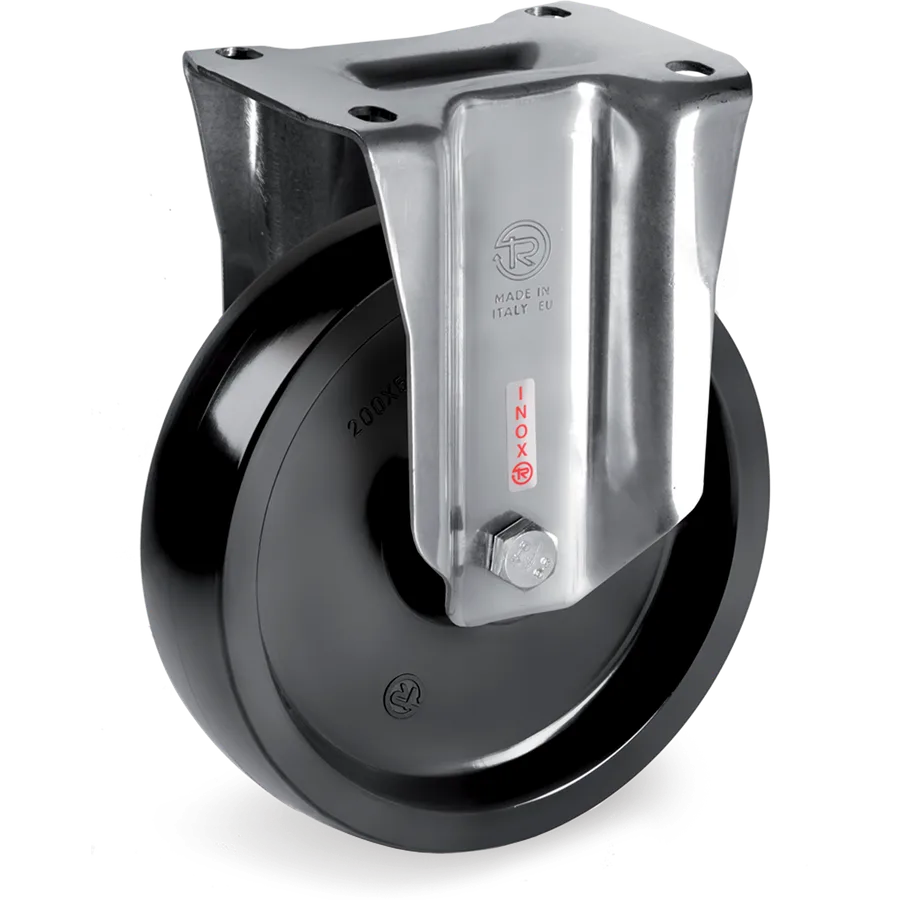 Tellure Rôta 677106 – Thermosetting resin fixed castor Ø200×50 mm