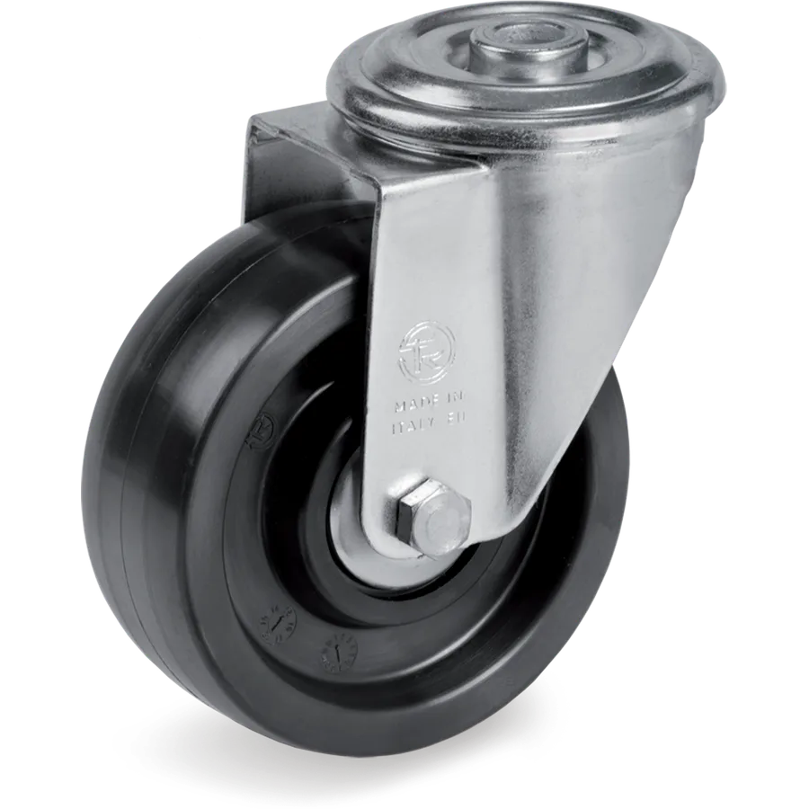Tellure Rôta 676111 – Thermosetting resin swivel castor Ø80×35 mm