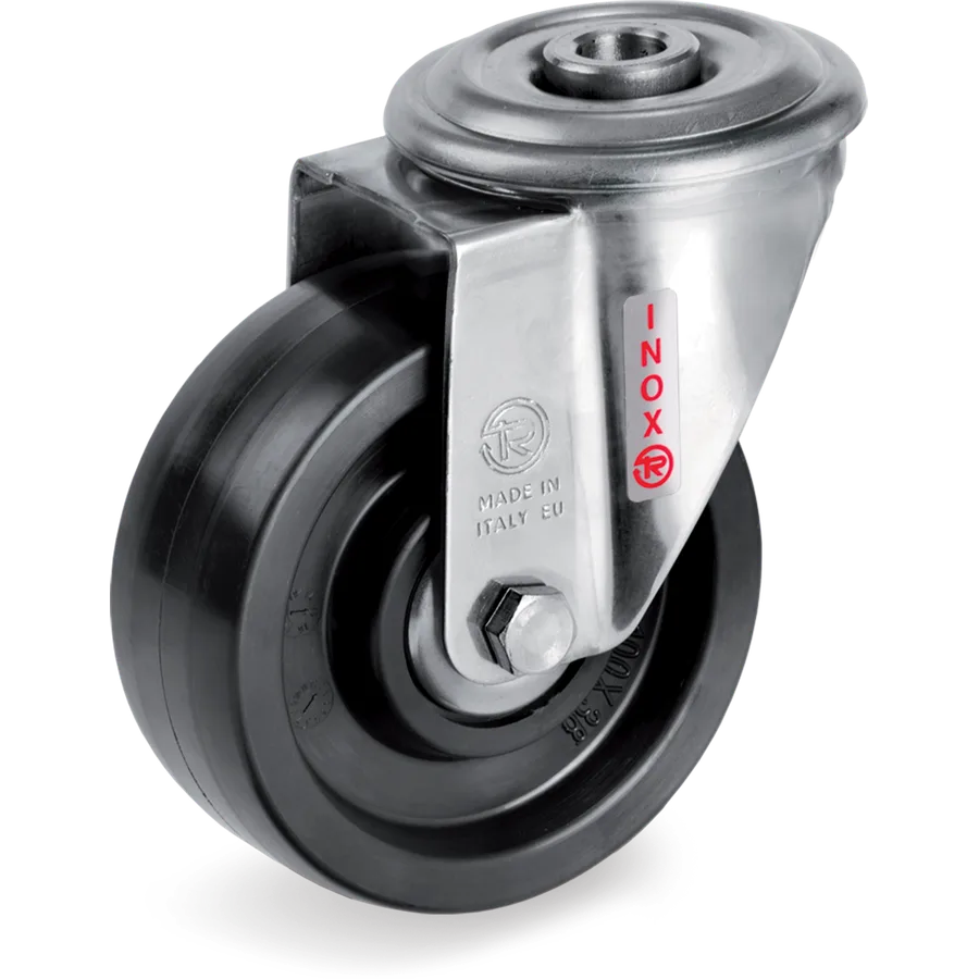 Tellure Rôta 676711 – Thermosetting resin swivel castor Ø80×35 mm