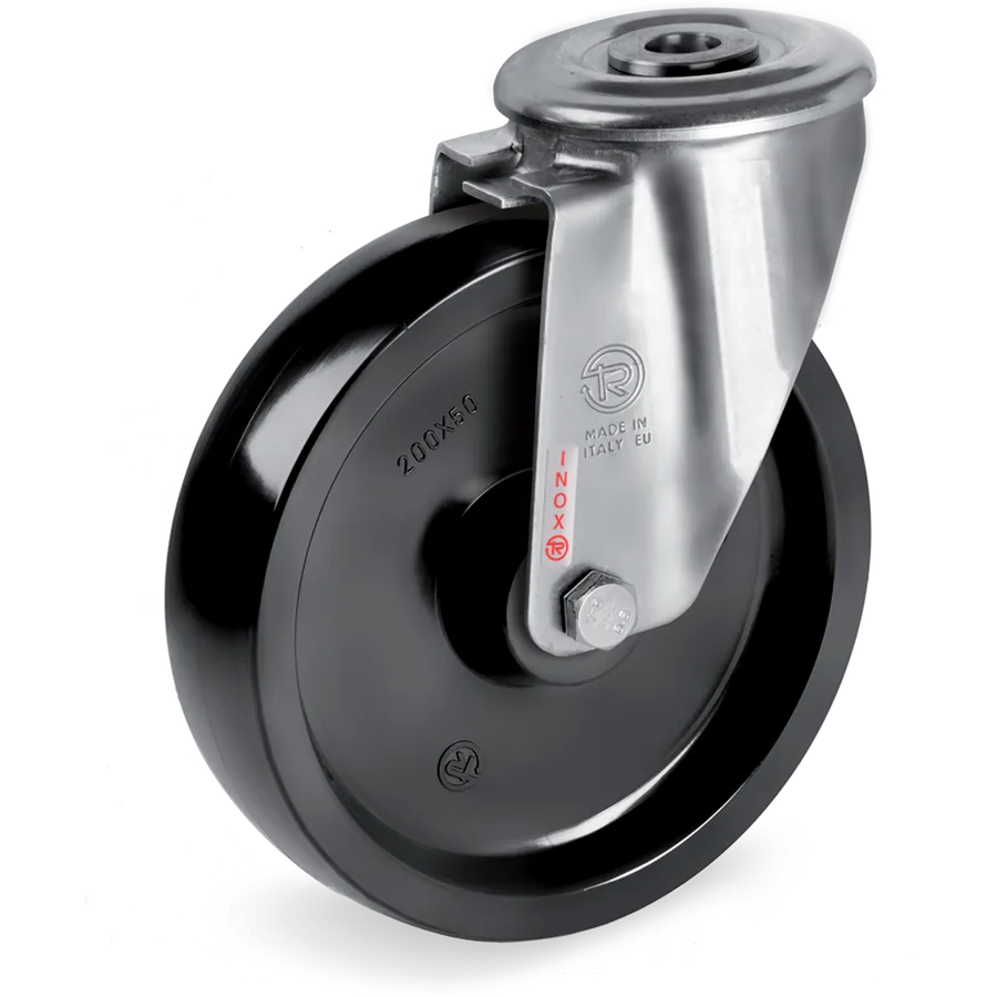 Tellure Rôta 676702 – Rueda giratoria de resina termoendurente Ø100×35 mm