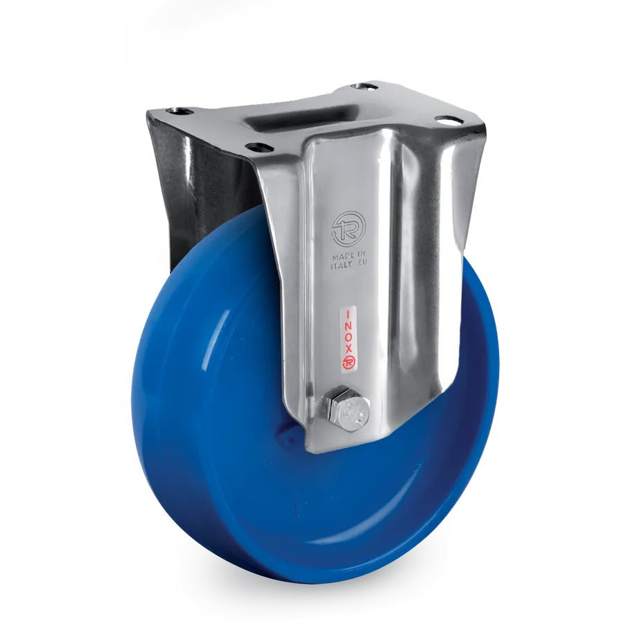 Tellure Rôta 685401BLU – Rueda fija de poliamida 6 Ø80×30 mm