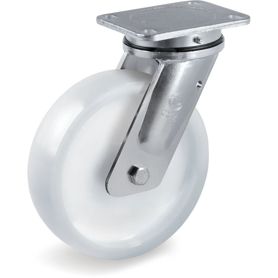Tellure Rôta 688303B4 – Rueda giratoria de poliamida 6 Ø125×45 mm
