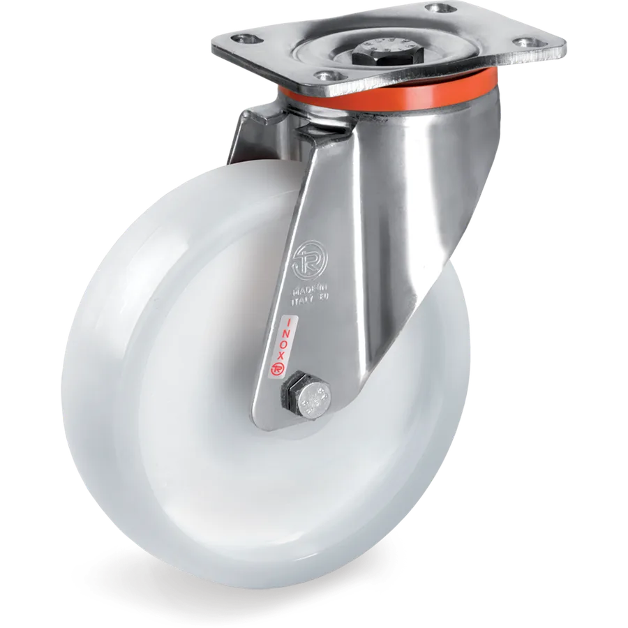Tellure Rôta 687013 – Polyamide 6 swivel castor Ø125×45 mm