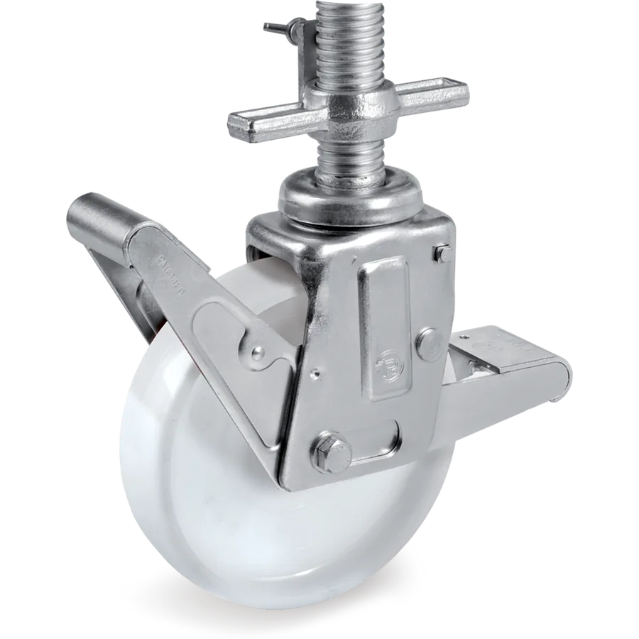 Tellure Rôta 689714 – Polyamide 6 swivel castor Ø150×45 mm with brake