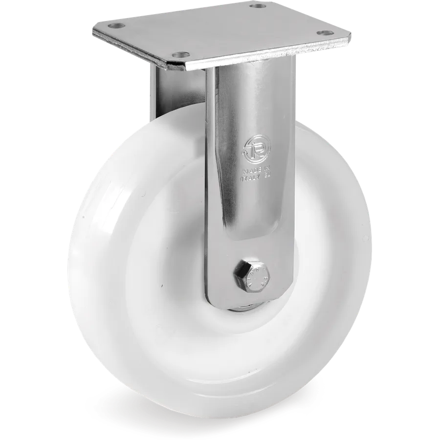 Tellure Rôta 682966 – Polyamide 6 fixed castor Ø200×50 mm