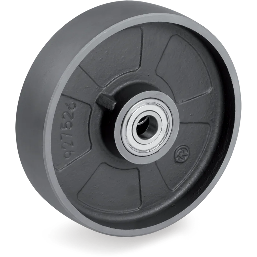 Tellure Rôta 692103 – Rueda de hierro fundido Ø125×40 mm