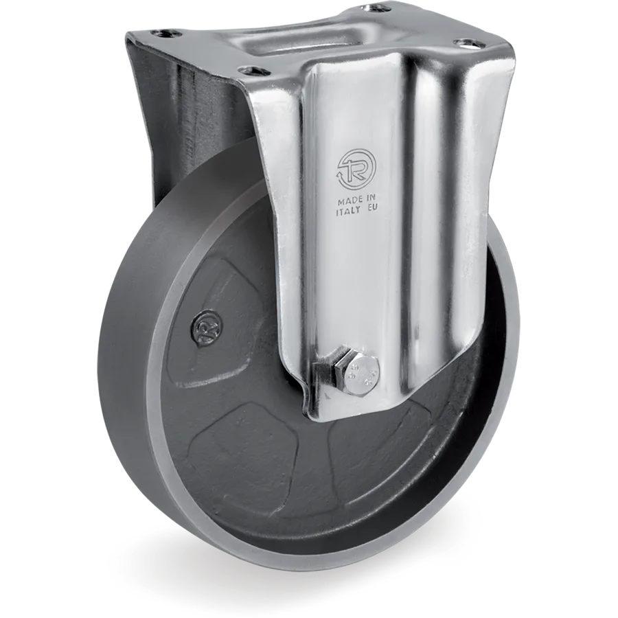 Tellure Rôta 695702 – Rueda fija de hierro fundido Ø100×30 mm