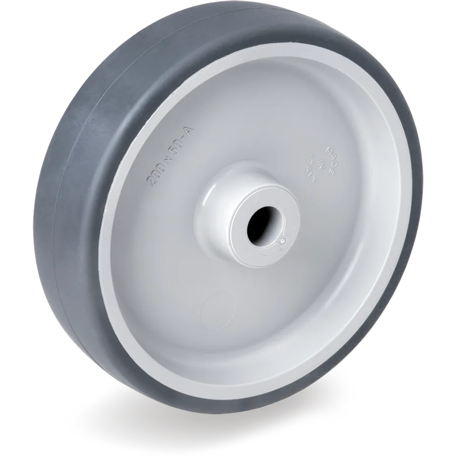 Tellure Rôta 711132 – Thermoplastic rubber wheel Ø100×30 mm