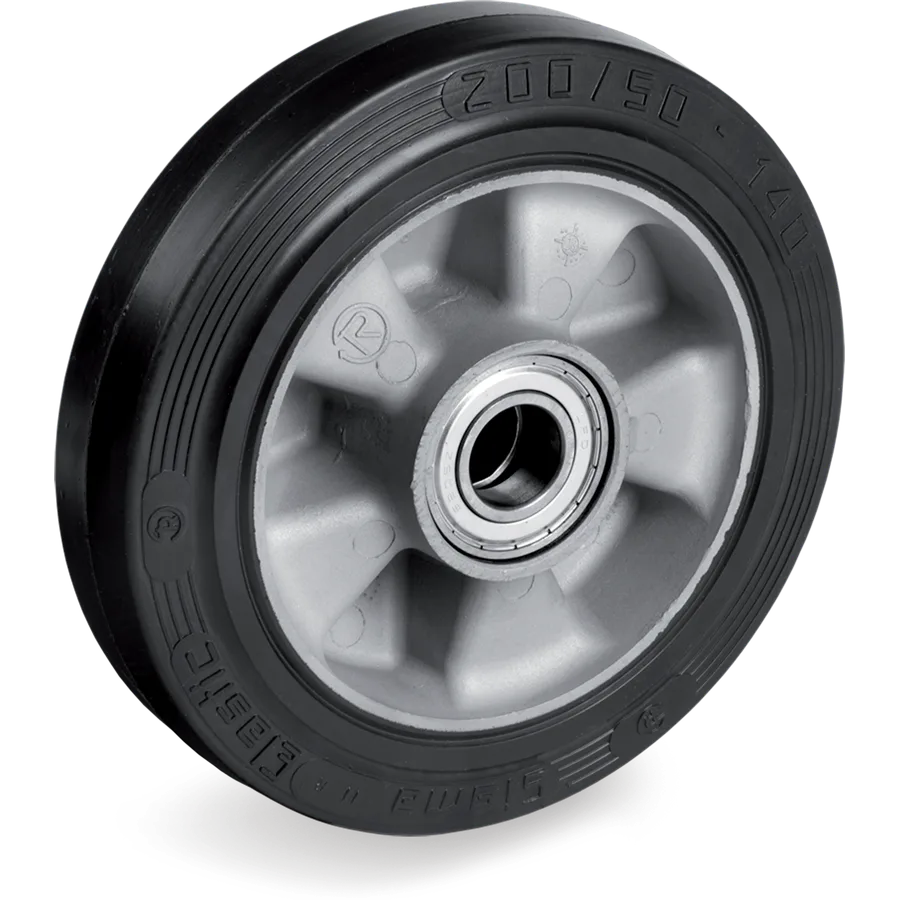 Tellure Rôta 721206 – Rueda de goma elástica Ø200×50 mm
