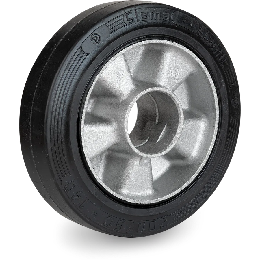 Tellure Rôta 723102 – Rueda de goma elástica Ø100×40 mm