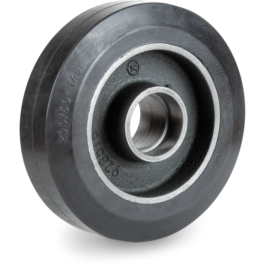 Tellure Rôta 724103 – Rueda de goma elástica Ø125×50 mm