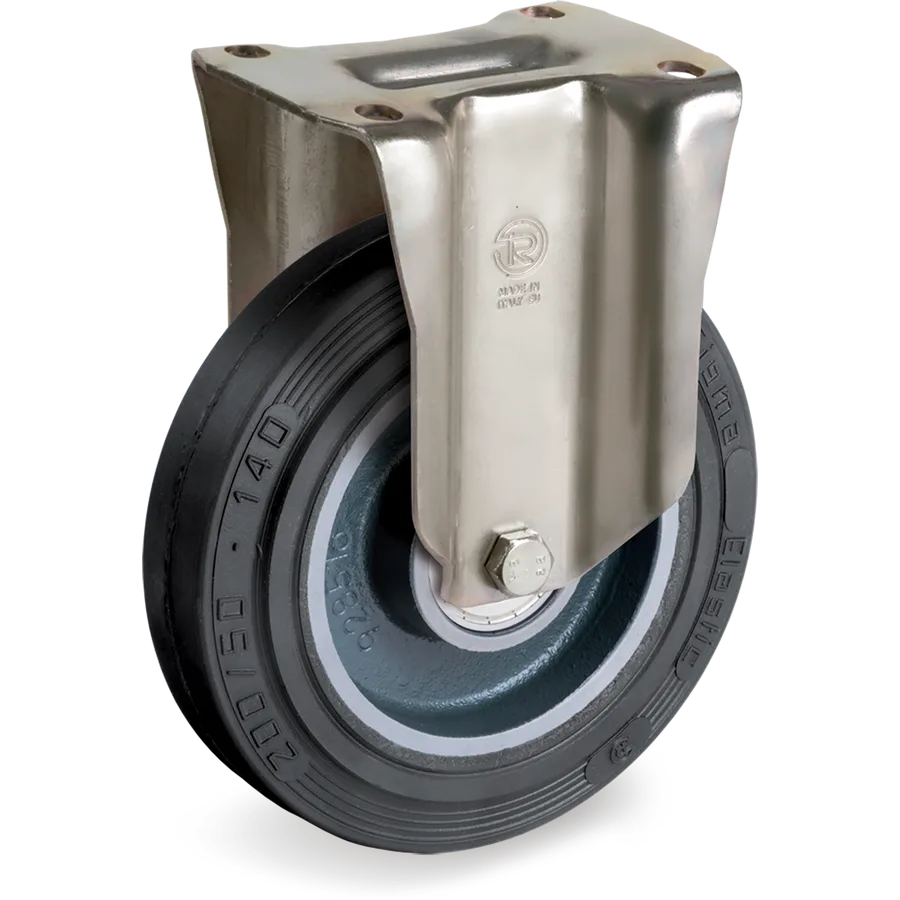 Tellure Rôta 728506 – Rueda fija de goma elástica Ø200×50 mm