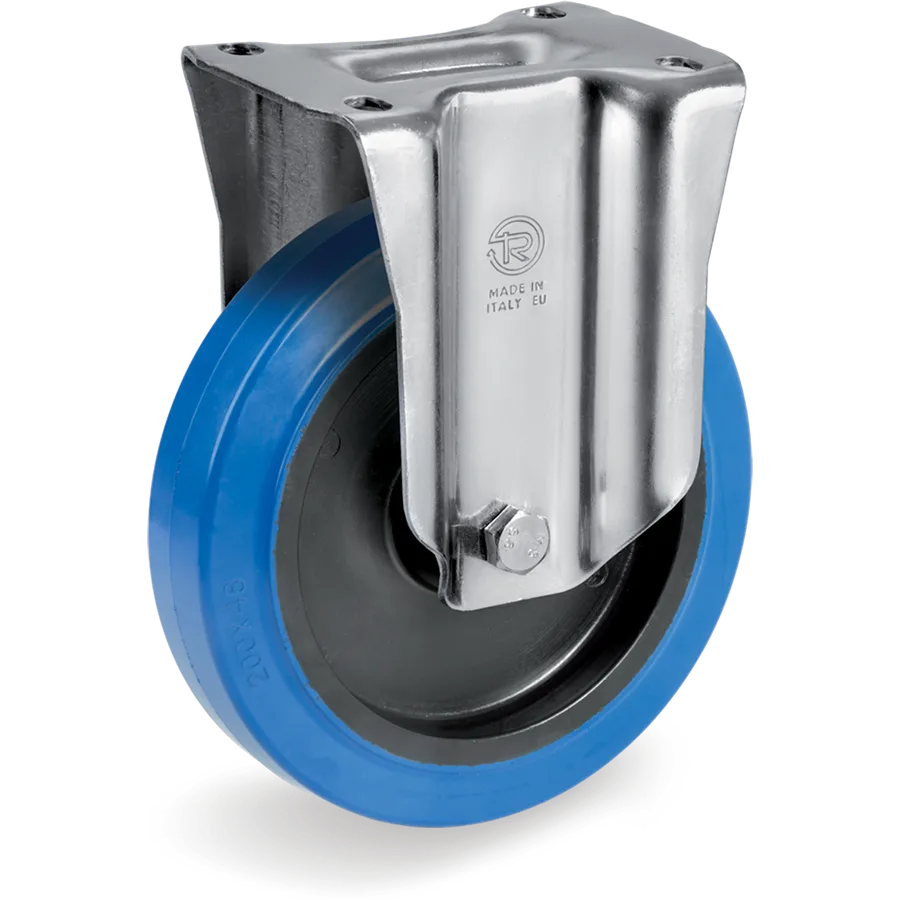 Tellure Rôta 735703AE – Rueda fija de goma elástica Ø125×36 mm