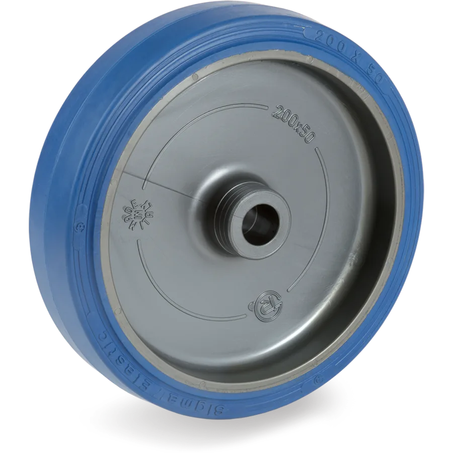 Tellure Rôta 731105 – Elastic rubber wheel Ø180×50 mm