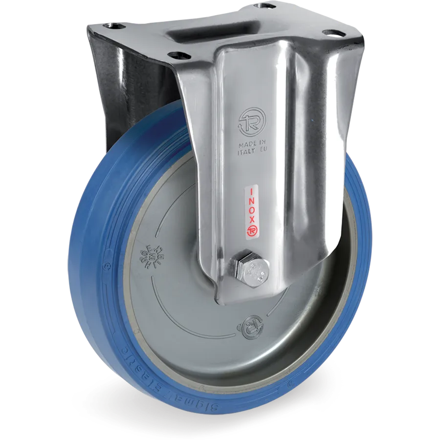Tellure Rôta 739504 – Rueda fija de goma elástica Ø160×50 mm