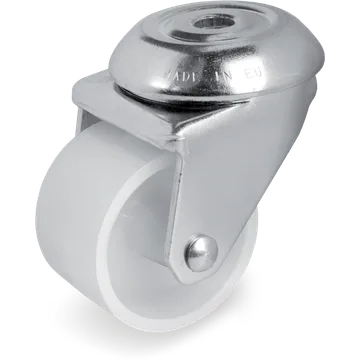 Rueda giratoria de poliamida 6 Ø50×30 mm