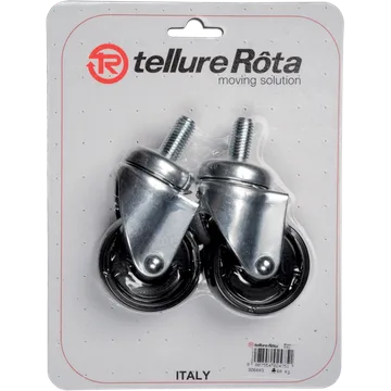 Rueda giratoria de poliamida 6 Ø50×17 mm