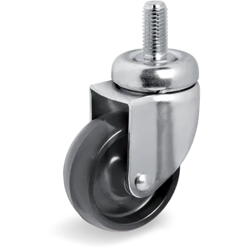 Rueda giratoria de poliamida 6 Ø40×17 mm