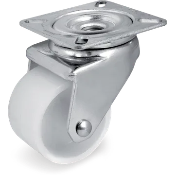 Polyamide 6 swivel castor Ø50×30 mm