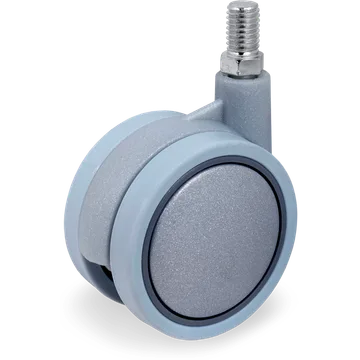 Rueda giratoria de poliamida 6 Ø60×42 mm
