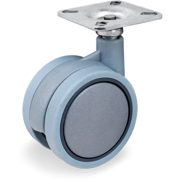 Rueda giratoria de poliamida 6 Ø60×42 mm