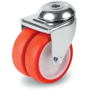Thermoplastic polyurethane swivel castor Ø75 mm