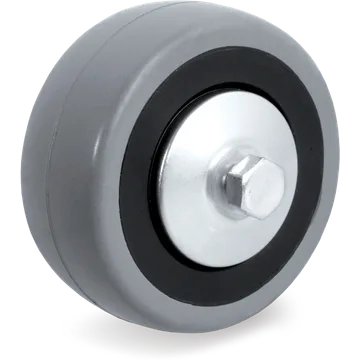 Rubber wheel Ø80×24 mm