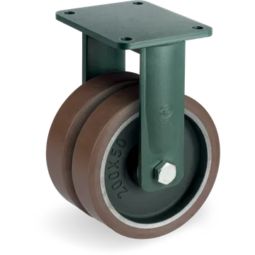 TR-PowerHigh polyurethane fixed castor Ø200 mm