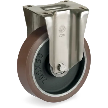 Rueda fija de poliuretano TR-PowerHigh Ø200×50 mm