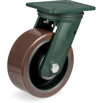 TR-PowerHigh polyurethane swivel castor Ø250×60 mm