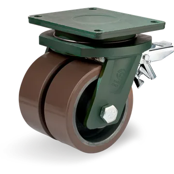 TR-PowerHigh polyurethane swivel castor Ø300 mm with brake