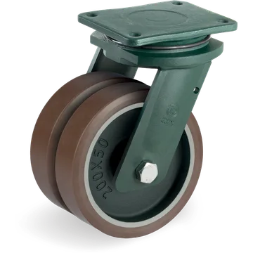 TR-PowerHigh polyurethane swivel castor Ø200 mm
