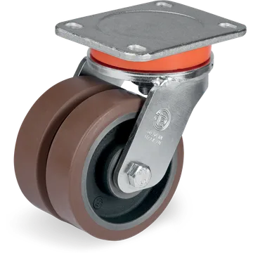 TR-PowerHigh polyurethane swivel castor Ø100 mm
