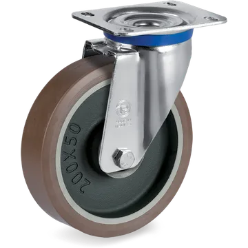 TR-PowerHigh polyurethane swivel castor Ø150×50 mm