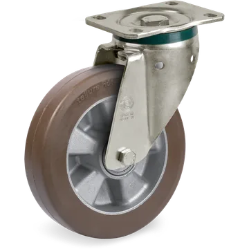 TR-PowerHigh polyurethane swivel castor Ø125×40 mm