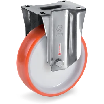Rueda fija de poliuretano termoplástico Ø100×30 mm
