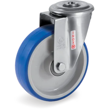 Rueda giratoria de poliuretano termoplástico Ø100×30 mm