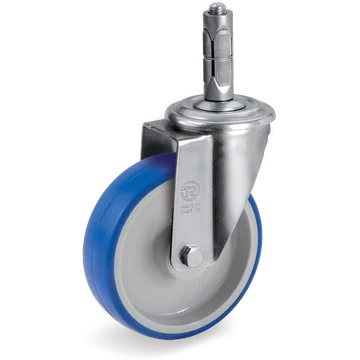Rueda giratoria de poliuretano termoplástico Ø100×30 mm