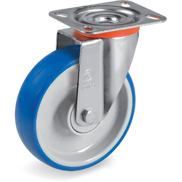 Thermoplastic polyurethane swivel castor Ø160×50 mm