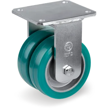 Rueda fija de poliuretano TR-Roll Ø125 mm