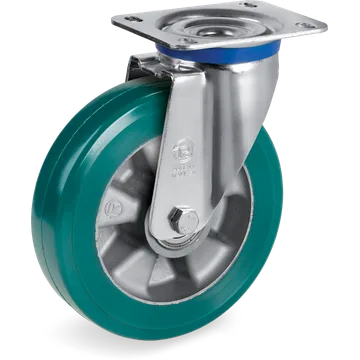 Rueda giratoria de poliuretano TR-Roll Ø160×50 mm