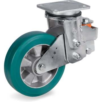 Rueda giratoria de poliuretano TR-Roll Ø250×50 mm