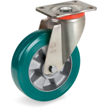 TR-Roll polyurethane swivel castor Ø250×50 mm