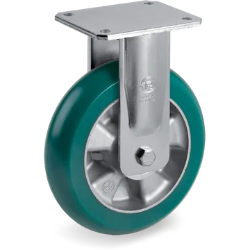 Rueda fija de poliuretano TR-Roll Ø125×40 mm