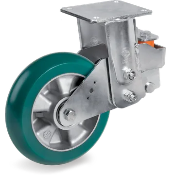 Rueda fija de poliuretano TR-Roll Ø160×50 mm