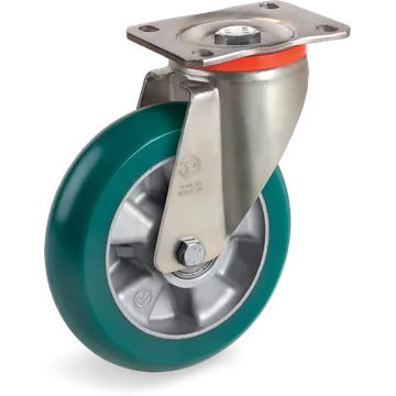 TR-Roll polyurethane swivel castor Ø160×50 mm