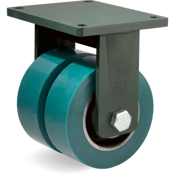 TR-Roll polyurethane fixed castor Ø200 mm