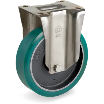Rueda fija de poliuretano TR-Roll Ø200×50 mm