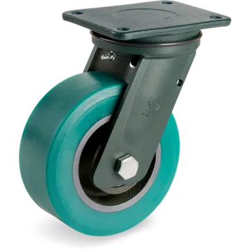 Rueda giratoria de poliuretano TR-Roll Ø300×78 mm