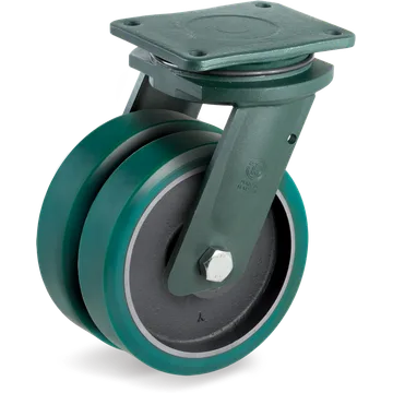 Rueda giratoria de poliuretano TR-Roll Ø200 mm